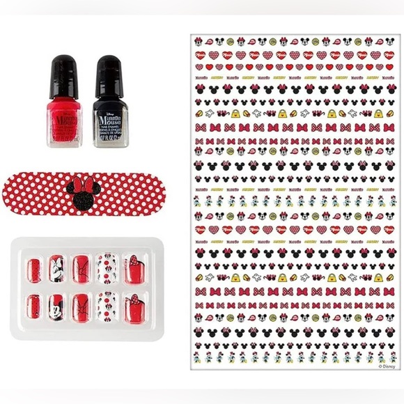 MINNIE MOUSE NAIL DESIGN SET - Picture 4 of 5